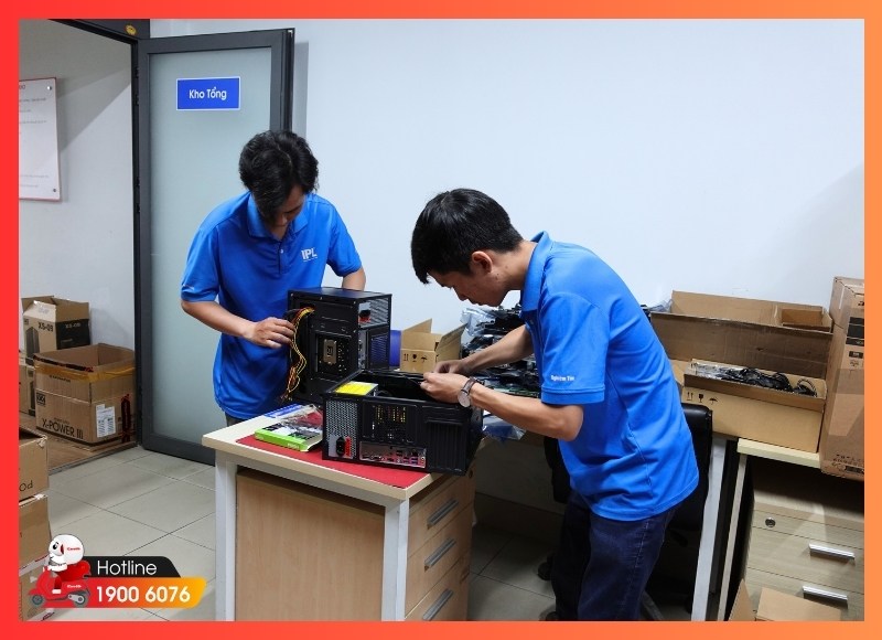 Lắp 25 bộ PC cho trường học-iCare60 #7
