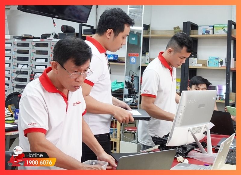 Thực trạng hệ thống laptop sau khi kiểm tra tại iCare Center
