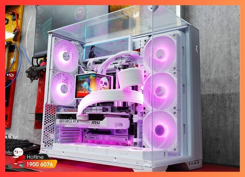 Bộ PC full trắng trăm triệu