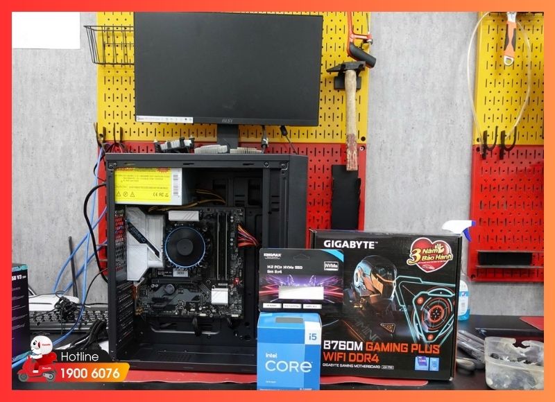 Cấu hình PC được lắp đặt