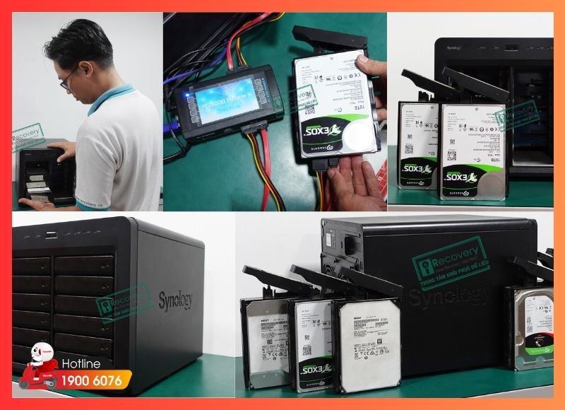 Khôi phục dữ liệu từ ổ NAS Synology 10TB-iCare60 #3