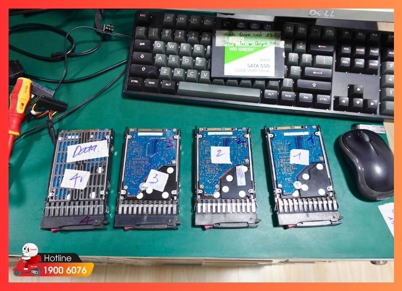 Server RAID 5 gặp sự cố nghiêm trọng