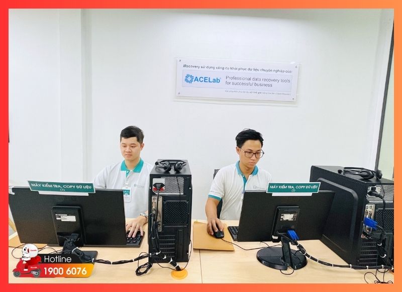 Dữ liệu được phục hồi và bàn giao cho doanh nghiệp