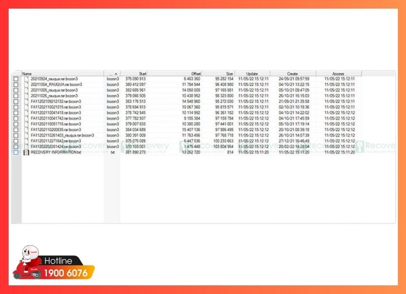 Phục hồi thành công dữ liệu phần mềm Fast Accounting 11 bị mã hóa-iCare60 #1