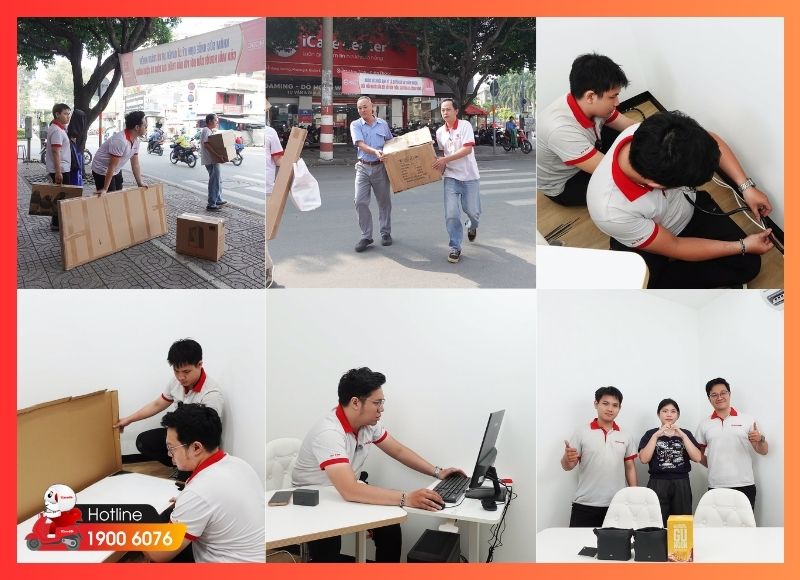 Quy trình đội ngũ kỹ thuật viên setup live bài bản, chuyên nghiệp