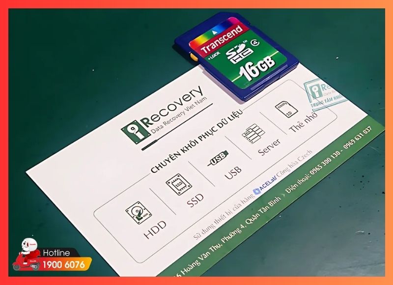 Khôi phục dữ liệu thẻ nhớ SD Transcend 16GB-iCare60 #1