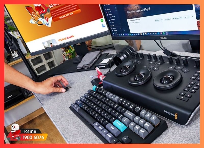 iCare60 tổ chức lại hệ thống dây theo từng nhóm thiết bị