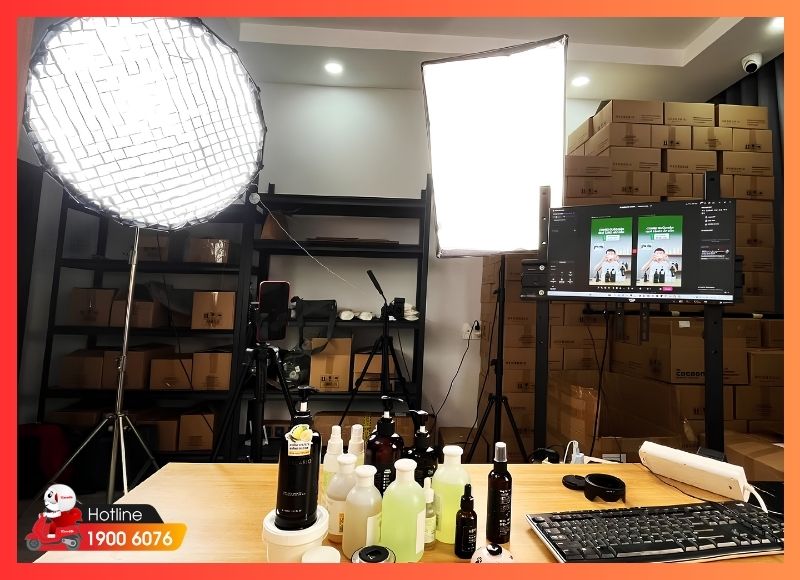 Quy trình nâng cấp phòng livestream 2