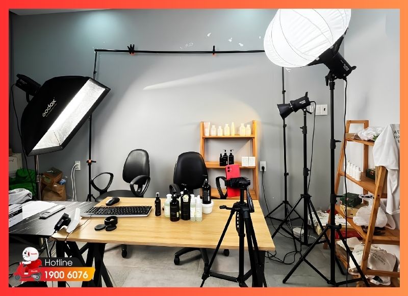Quy trình nâng cấp phòng livestream 4