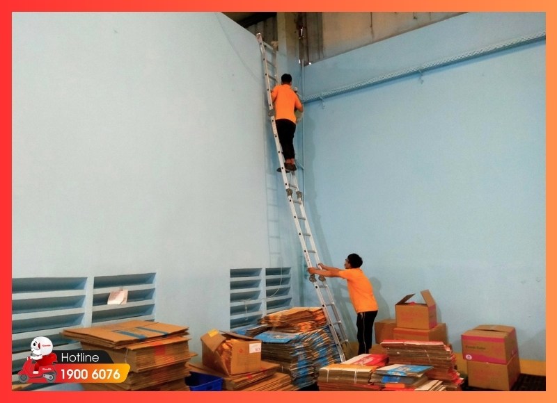 Thi công mạng và camera 1