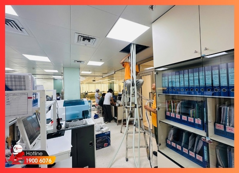 iCare Center triển khai mạng LAN, camera, WiFi