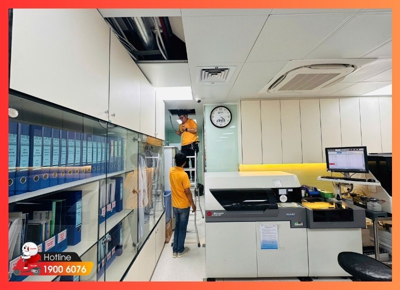 iCare Center triển khai mạng LAN, camera, WiFi 2