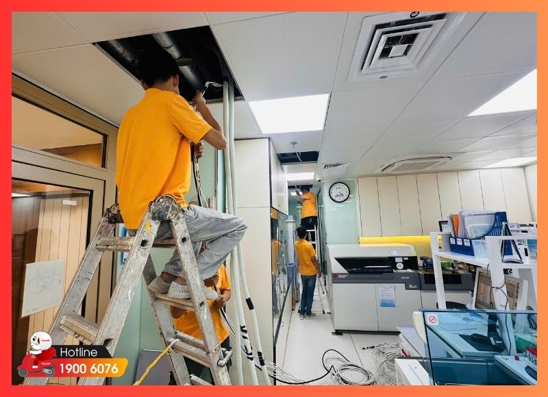 iCare Center triển khai mạng LAN, camera, WiFi 3