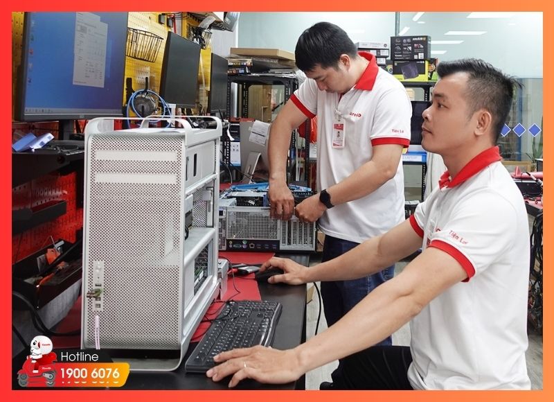 Quá trình kỹ thuật viên iCare Center kiểm tra & xác định nguyên nhân