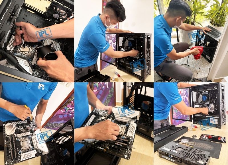 Vệ sinh và bảo trì định kỳ hệ thống máy tính cho doanh nghiệp truyền thông