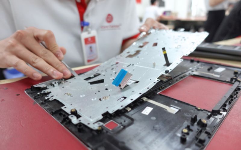 Thay vỏ mặt A, B, C, D laptop và Case PC tại iCare Center