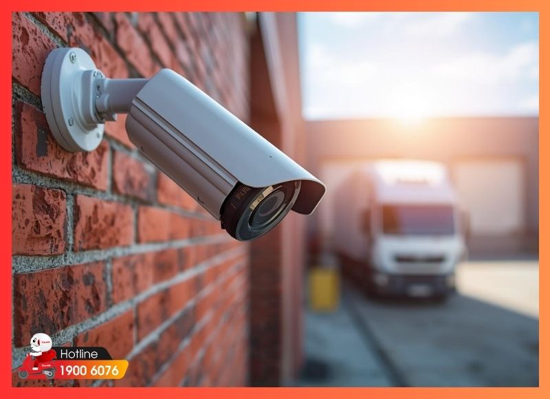 Hệ thống camera cho kho hàng và khu vực giao nhận
