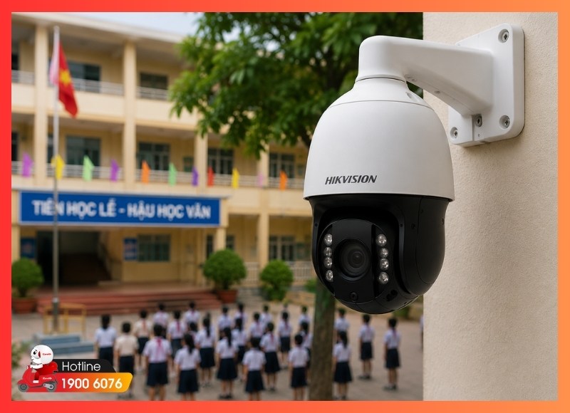 Lắp camera Phường Tân Sơn cho trường tư thục và cơ sở giáo dục nhỏ
