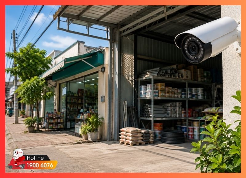 Hạng mục lắp camera Phường Tân Thới Hiệp cho nhà ở trong hẻm và khu dân cư