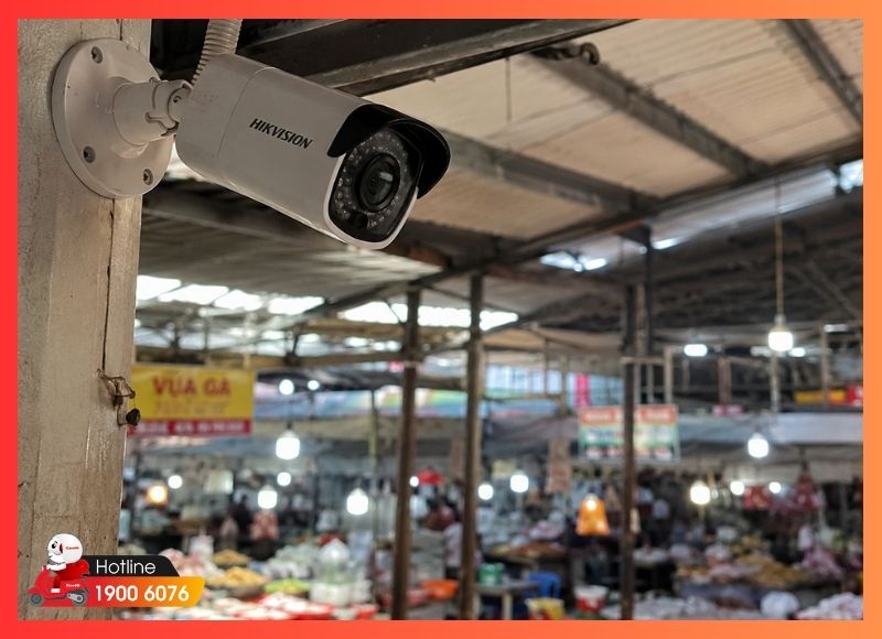 Lắp đặt camera an ninh xã Hóc Môn cho tiểu thương và sạp hàng khu vực chợ