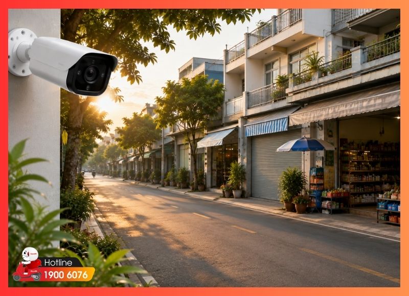 Lắp camera xã Hóc Môn cho nhà phố liền kề và hộ gia đình