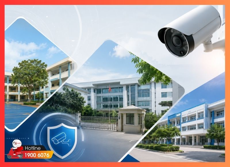 Lắp đặt camera giám sát xã Hóc Môn cho trường học, cơ sở giáo dục và cơ quan hành chính