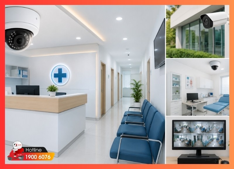 Lắp camera Phường An Hội Tây cho phòng khám và cơ sở y tế tư nhân