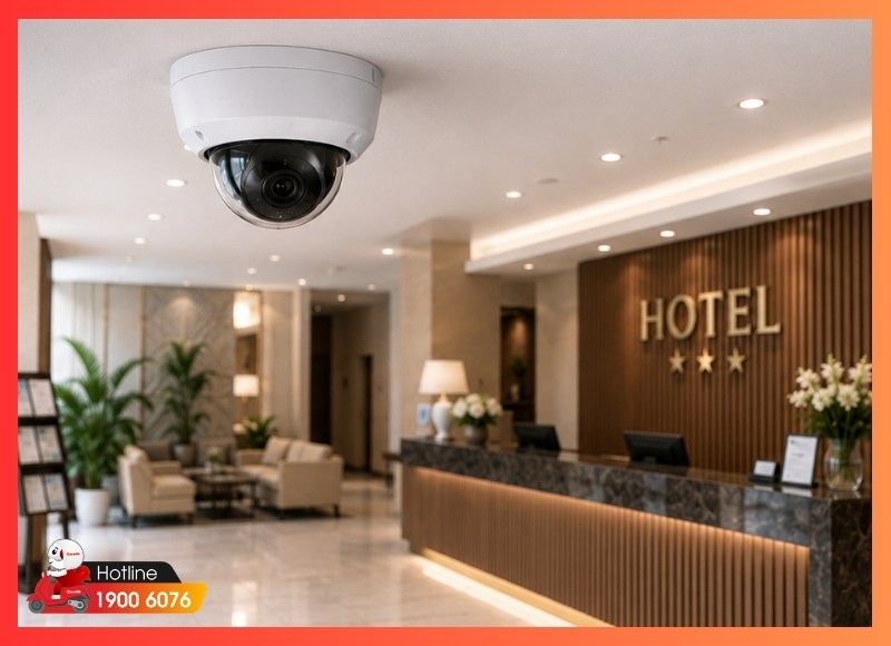Lắp camera tại An Khánh cho khách sạn boutique và cơ sở lưu trú