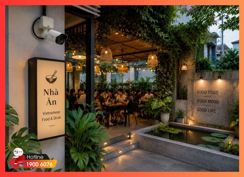 Các hạng mục lắp camera phổ biến cho cửa hàng và cơ sở kinh doanh