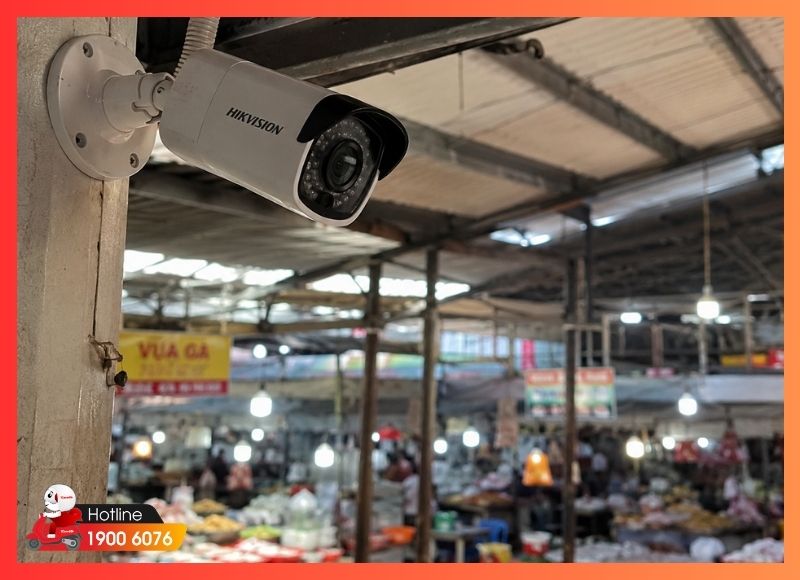 Lắp camera cho chợ và khu vực bán lẻ tại Phường Khánh Hội