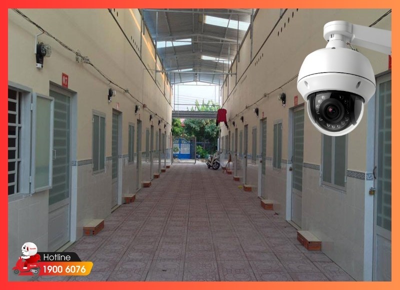 Lắp camera giá rẻ Phường Linh Xuân cho khu nhà trọ sinh viên nhiều dãy phòng