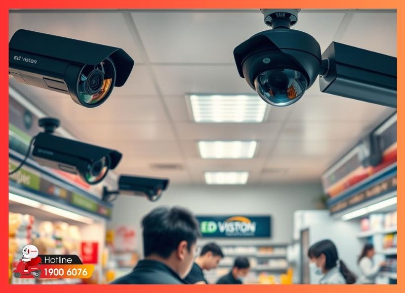 Lắp camera cho cửa hàng, nhà hàng và cơ sở kinh doanh