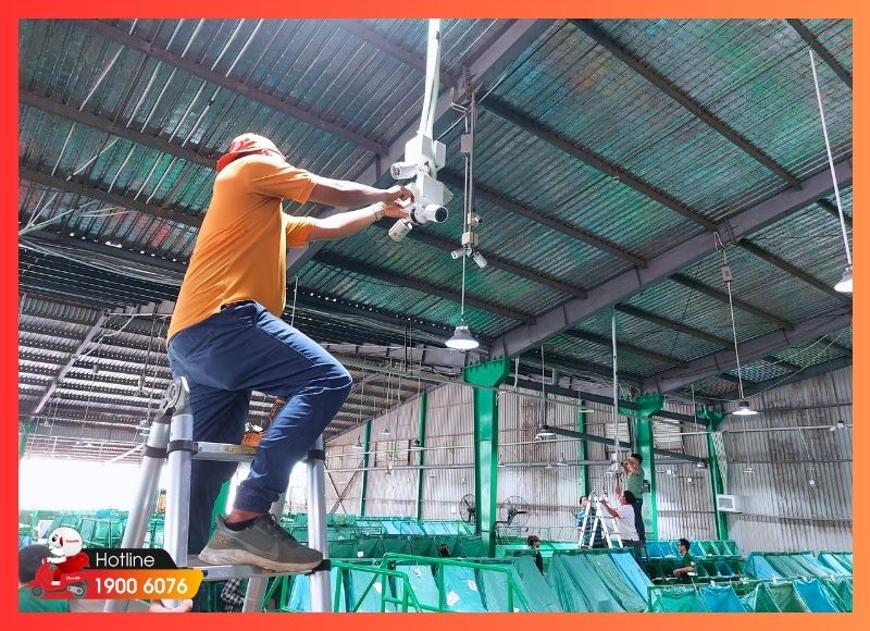 Quy trình lắp đặt camera trọn gói Phường Phú Thọ Hòa tối ưu, nhanh chóng