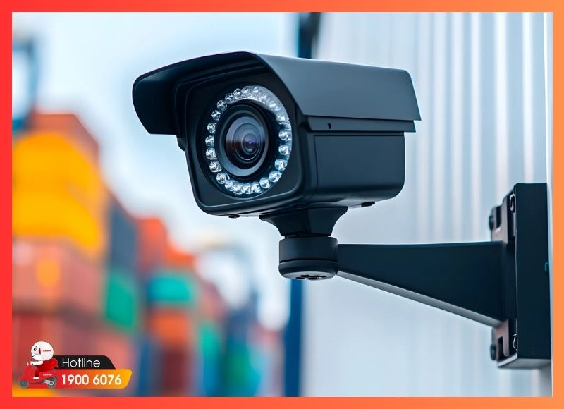 Lắp đặt camera an ninh xã Hiệp Phước cho kho ngoại quan và bãi container