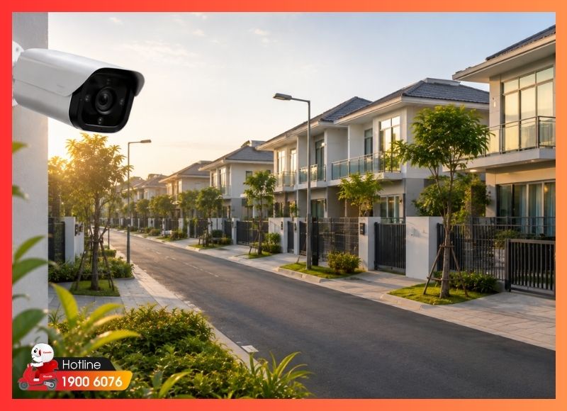Lắp đặt camera tại xã Hiệp Phước cho nhà dân và khu dân cư