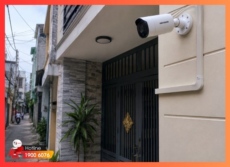 Lắp camera giá rẻ xã Bình Chánh cho nhà phố dân sinh hẻm nhỏ và nhà xây cũ