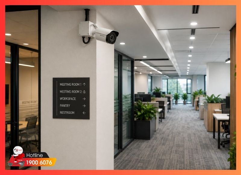 Lắp camera giá rẻ xã Bình Hưng cho văn phòng trong tòa nhà