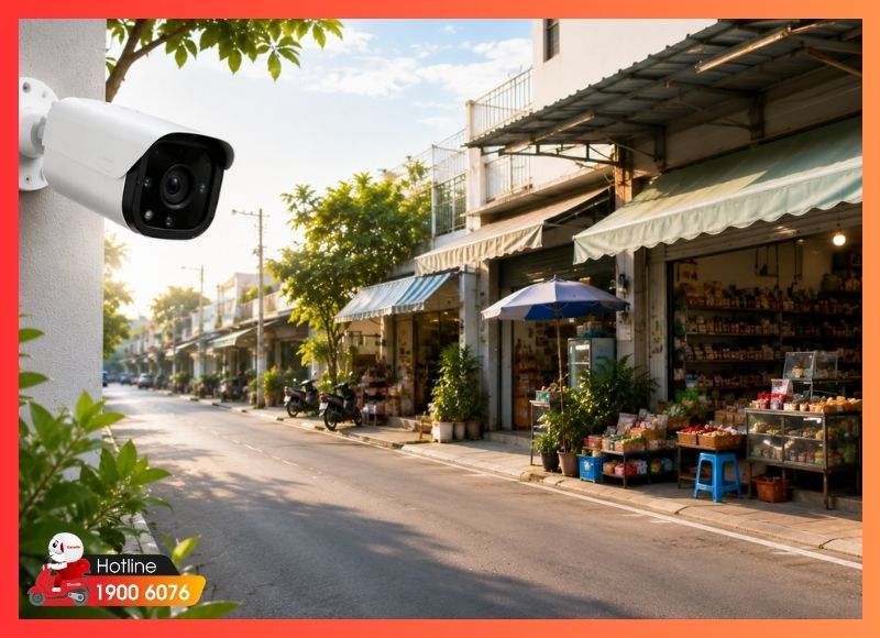 Lắp đặt camera an ninh xã Thạnh An cho nhà dân và cơ sở kinh doanh