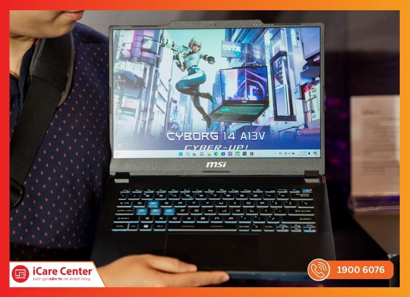Laptop cho sinh viên khoa học máy tính-iCare Center #6