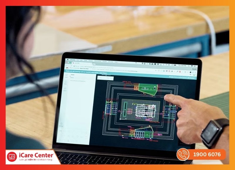 Laptop cho sinh viên kỹ thuật cơ điện tử-iCare Center #12
