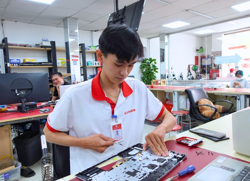 Dịch vụ nâng cấp RAM laptop chính hãng, minh bạch tại iCare Center