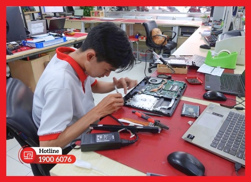 Quy trình sửa, thay bản lề laptop Acer tại iCare Center 