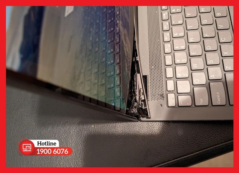 Dấu hiệu nhận biết bản lề laptop Lenovo bị hỏng