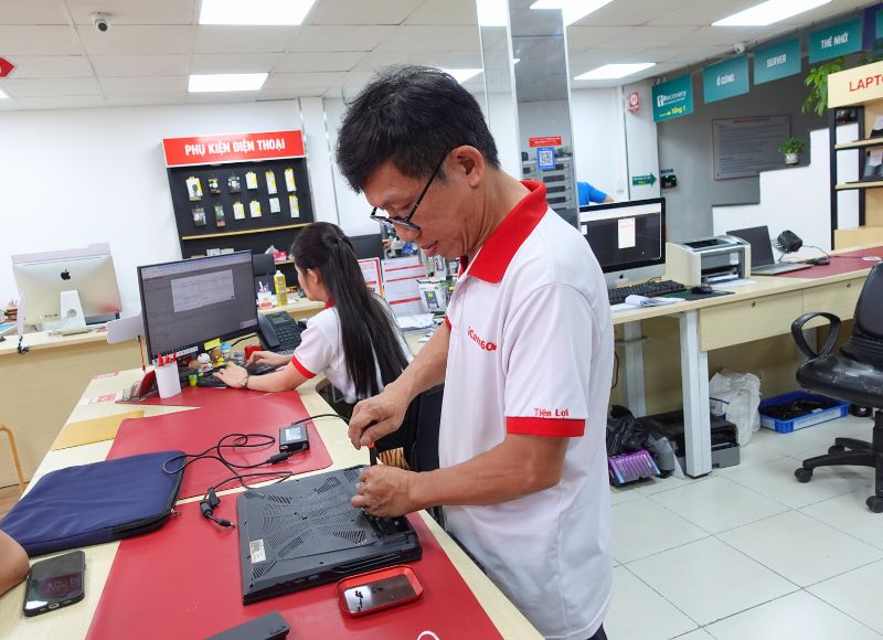 iCare Center cung cấp dịch vụ đa dạng: sửa laptop lấy liền, lấy ngay, tận nơi
