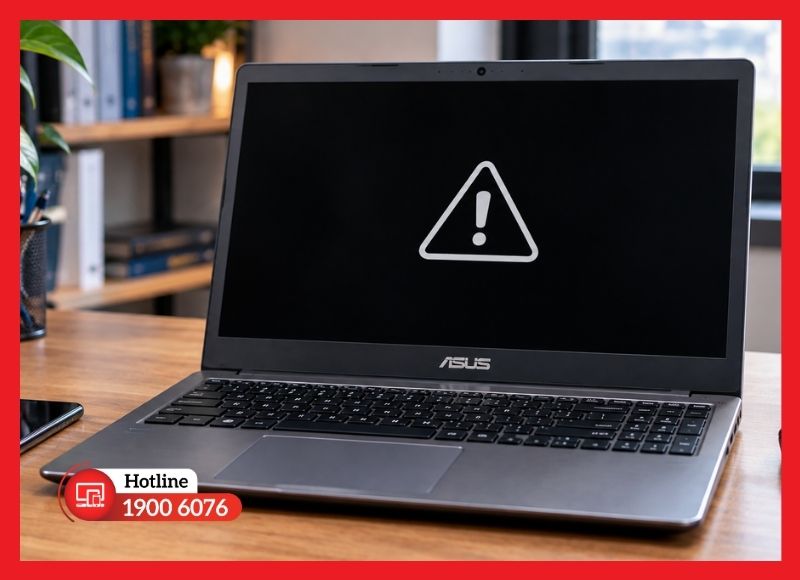 Dấu hiệu laptop ASUS có thể liên quan đến lỗi main