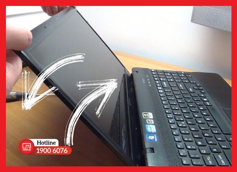 Nguyên nhân phổ biến khiến bản lề laptop bị hỏng sau thời gian dài sử dụng