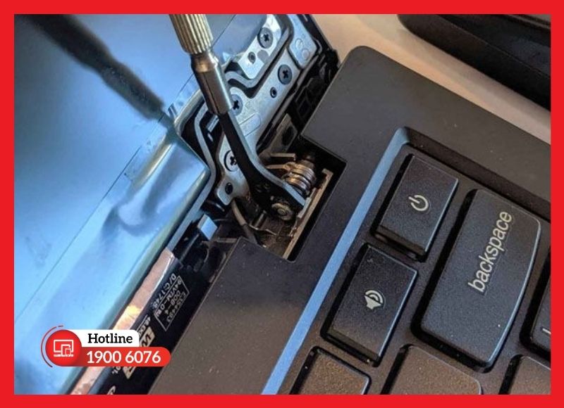 Cấu tạo cơ bản của bản lề laptop