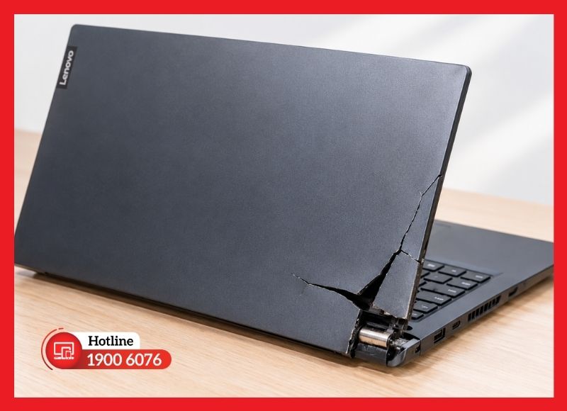 Các dấu hiệu cho thấy vỏ laptop Lenovo cần được kiểm tra và thay thế