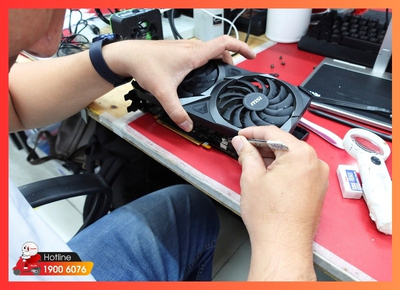 Vệ sinh và bảo dưỡng card màn hình
