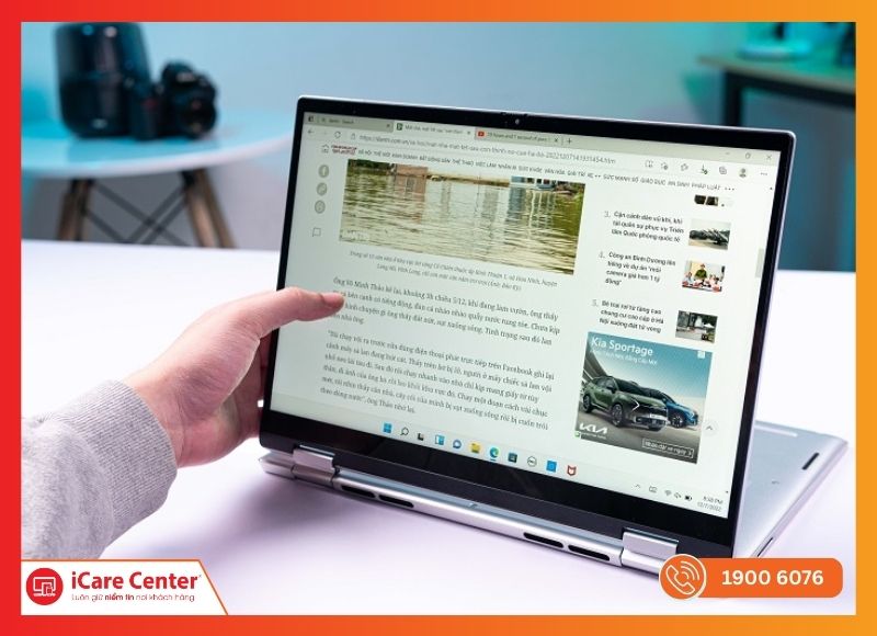 laptop cảm ứng cho sinh viên-iCareCenter #20